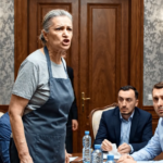 A takarítónő egész életében soha nem szólt bele a megbeszélésekbe, mindig némán végezte a dolgát. Aznap azonban képtelen volt türtőztetni magát, és olyat mondott, amivel minden üzletembert lesokkolt 😢😱