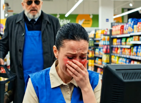 A 4-es pénztárnál zokogott, nem is sejtve, hogy a férfi, aki előtte áll, az egész üzletbirodalom tulajdonosa… Ami ezután történt, attól mindenkinek elállt a szava! 😨😨