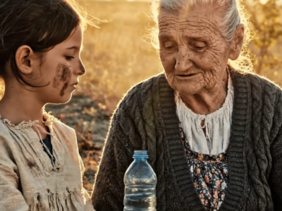 Árva lány az egyetlen vizét adta egy idős nőnek… Milliomos volt…