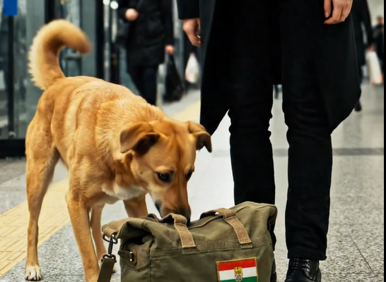 Egy zsúfolt metróállomáson egy kutya megállt előttem, elkapta a táskámat, és elkezdte…