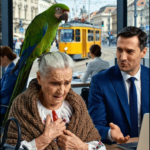 Az unoka megpróbálta átverni a nagymamáját angolul, nem sejtve, hogy a házipapagáj érti a legsötétebb titkát.