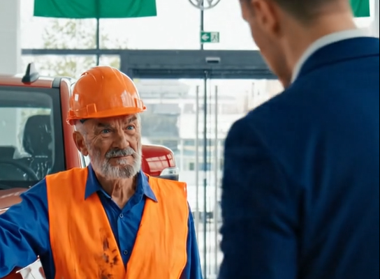 Az alázatos munkás és a lecke, amit az ügynök soha nem fog elfelejteni